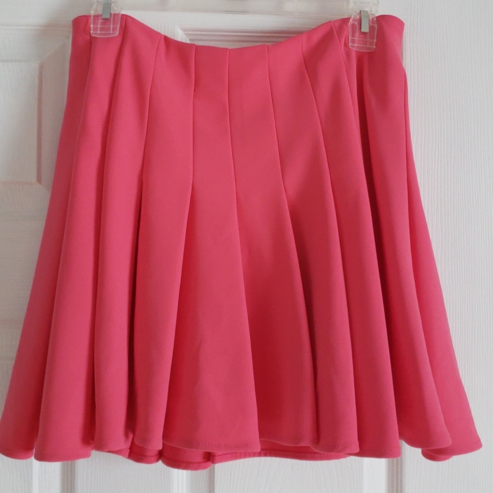 Pink Skater Skirt